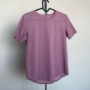 lululemon athletica Dusty Rose Short Sleeve Tee